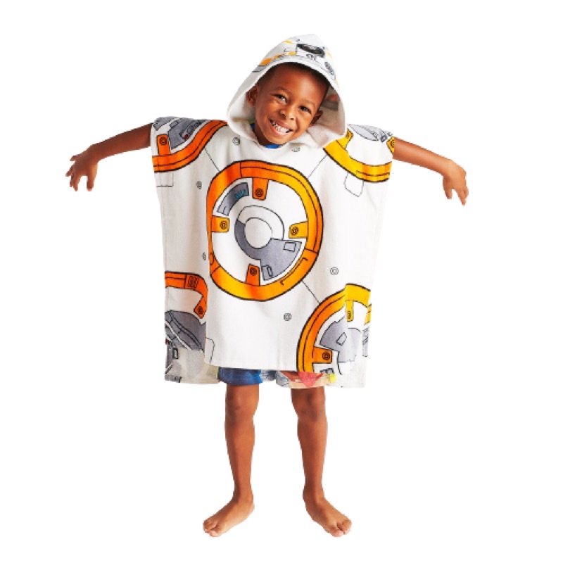 bb-8-hooded-towel-for-kids-star-wars-24-5-x-22-5-inches-ของแท้-usa