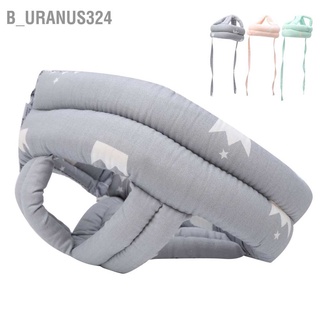 B_uranus324 Cloth Baby Protective Hat Soft Anti-Collision Toddler Learn to Walk Safety Head Protection