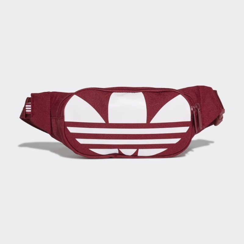 แท้-กระเป๋าคาดอก-คาดเอว-adidas-essential-waist-collegiate-gk0055-burgundy