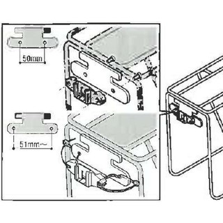 ฐานไฟท้าย CATEYE Rear Rack Mount Bracket ติดตะแกรงท้าย | Shopee Thailand