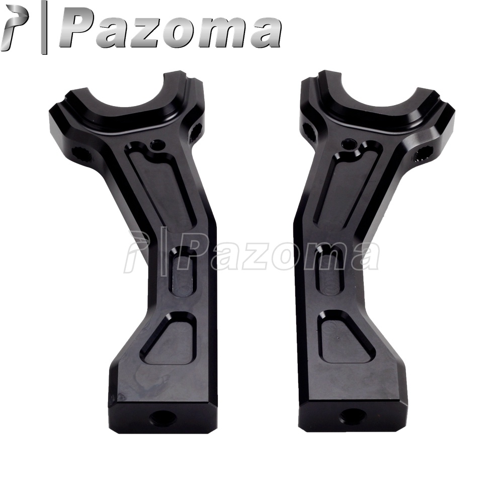 PA CNC รถจักรยานยนต์ Handlebar Risers 6.3 
