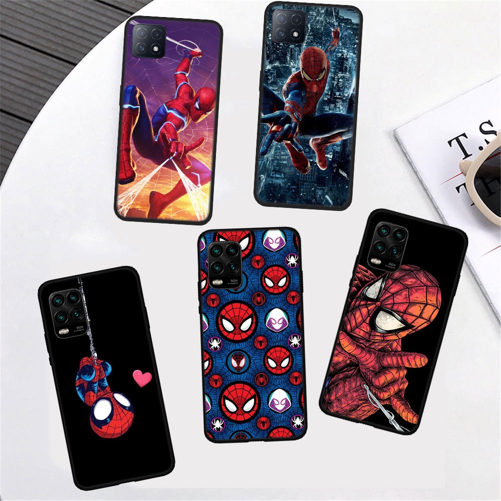 เคสโทรศัพท์มือถือ-ลาย-marvel-spiderman-spider-man-สําหรับ-samsung-galaxy-note-9-8-a42-a71-a51-a41-a31-a21s-a13-ij96