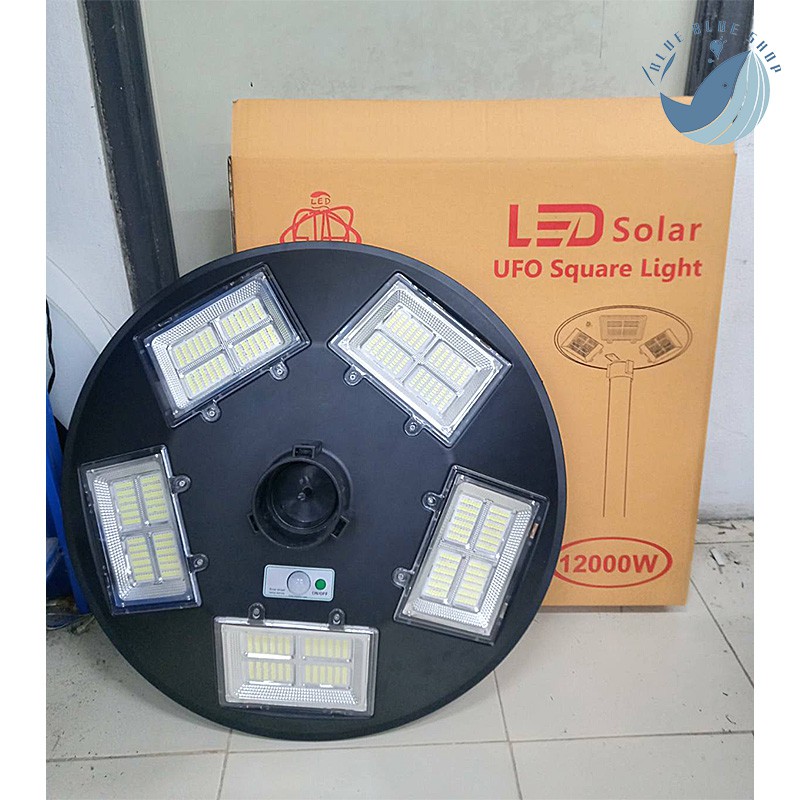 สว่างยันเช้า-ใหม่ล่าสุด-ufo12000w-โคมไฟถนนโซล่าเซลล์-พลังงานแสงอาทิตย์-ufo-solar-light-12000w-รับประกัน-1-ปี