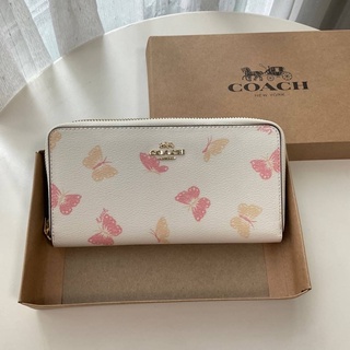 COACH LONG WALLET ZIPPER