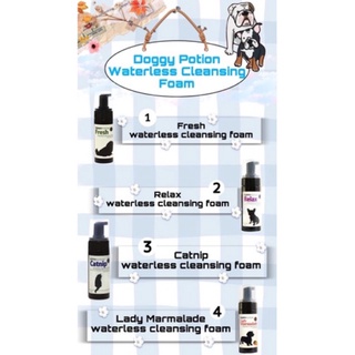 Doggy Potion Waterless Cleansing Foam