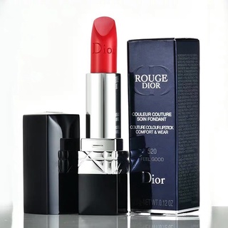 ส่งจากกรุงเทพ ใหม่ Dior เคาน์เตอร์แท้ Intense Blue Gold Lipstick แพ็คทดลอง1.4g