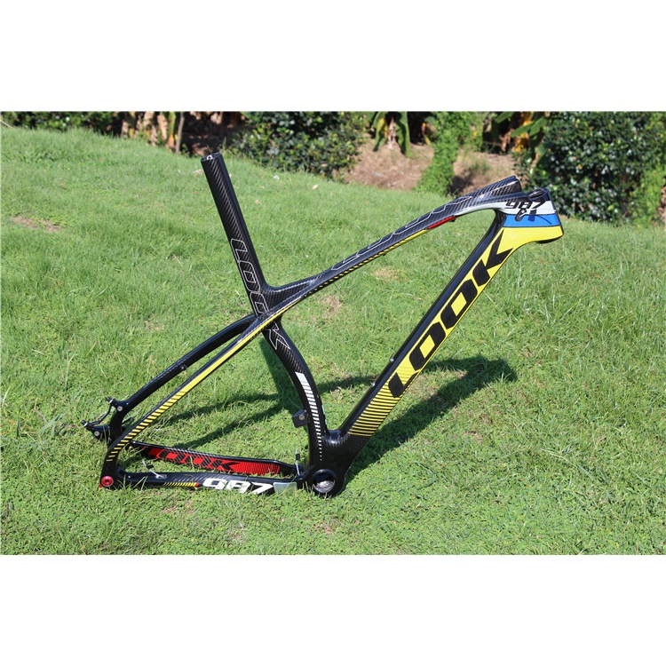 Full carbon fiber look 989rs MTB bike frame in size S m 29er with estem Epost for stumjuper