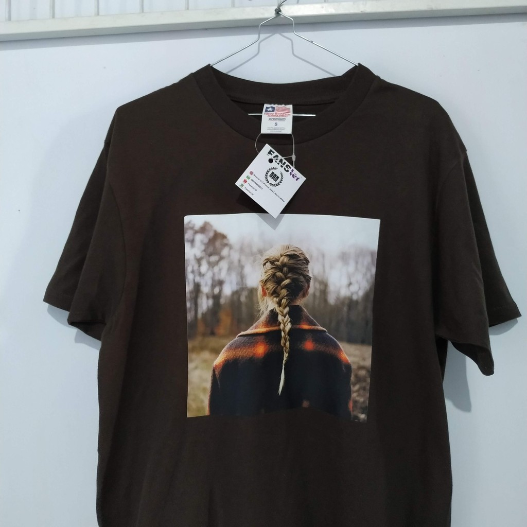 เสื้อยืดโอเวอร์ไซส์taylor-swift-evermore-t-shirt-kstas-3xl