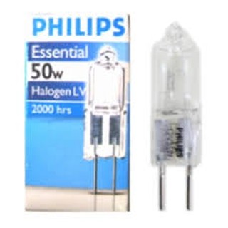 หลอดไฟฮาโลเจน PHILIPS  # Capsule 12V 50W WW