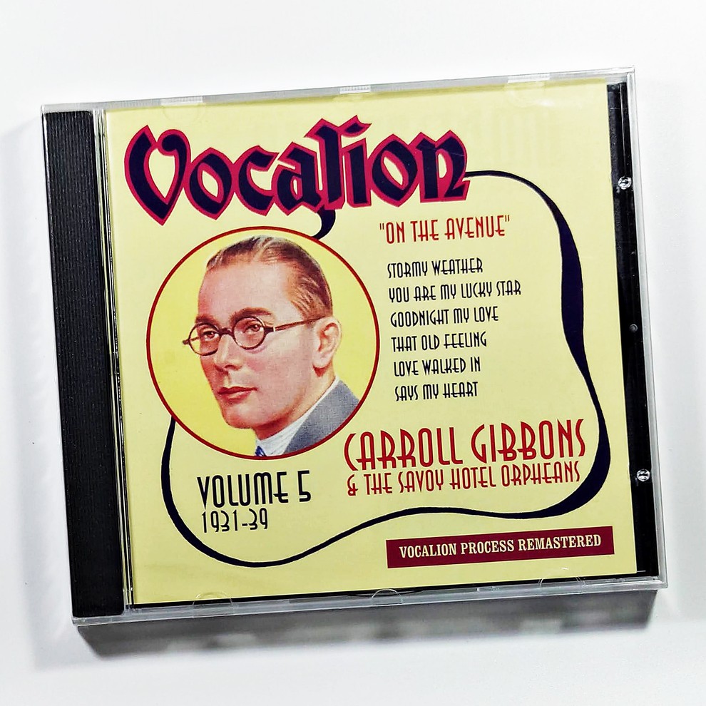 cd-เพลง-carroll-gibbons-amp-the-savoy-hotel-orpheans-on-the-avenue-vocalion-แผ่นใหม่