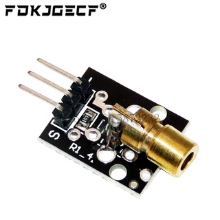 Ky-008 โมดูลหัวทองแดง 3pin 650nm สําหรับ arduino DIY