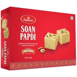 Haldiram Soan Papdi 500g   Made in Desi ghee