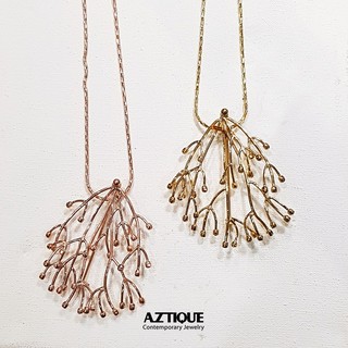 aztique ต่างหูกิ่งไม้ ดอกหญ้า Earrings, Gift For women,Jewelry,earrings, delicate earrings, gifts,ต่างหู,dk