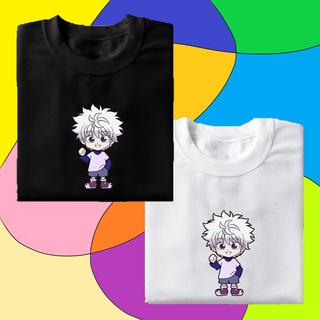 เสื้อยืดชาย - [แร็ปเปอร์] Killua Zoldyck การออกแบบเด็กแฟชั่นเสื้อผ้าเสื้อผ้าเสื้อยืดผ้าฝ้าย 