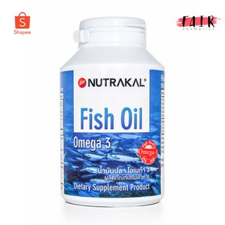 Nutrakal Fish Oil Omega 3 นูทราแคล ฟิช ออยล์ ทำจากปลาแซลมอน 90 แคปซูล