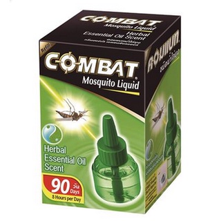 รีฟิลเครื่องไฟฟ้าไล่ยุง COMBAT 45ml HERBAL ESSENTIAL OIL