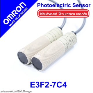 E3F2-7C4 OMRON E3F2-7C4 OMRON Photoelectric Sensor OMRON โฟโต้อิเล็กทริคเซนเซอร์ E3F2-7C4 Photoelectric OMRON E3F2 OMRON