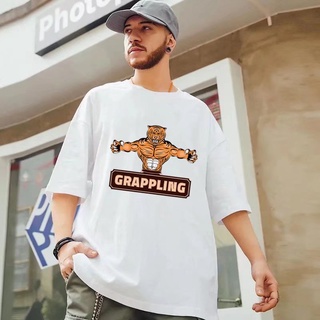 เสื้อยืดแขนสั้นลําลอง คอกลม ทรงหลวม ขนาดใหญ่ อินเทรนด์อเมริกัน เหมาะกับฤดูร้อน สําหรับผู้ชาย 2022