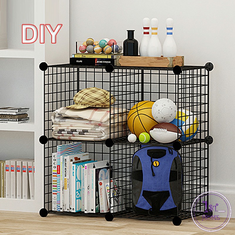 ตะแกรงลวดเหล็กชุบสีพลาสติก-diy-grid-shelf-ออกแบบกรงได้ตามต้องการ-คอกกรงสัตว์เลี้ยง-diy