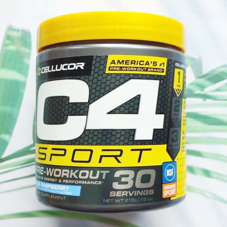 (Cellucor®) C4 Sport PreWorkout Creatine 3.18 g, Blue Raspberry 213 g