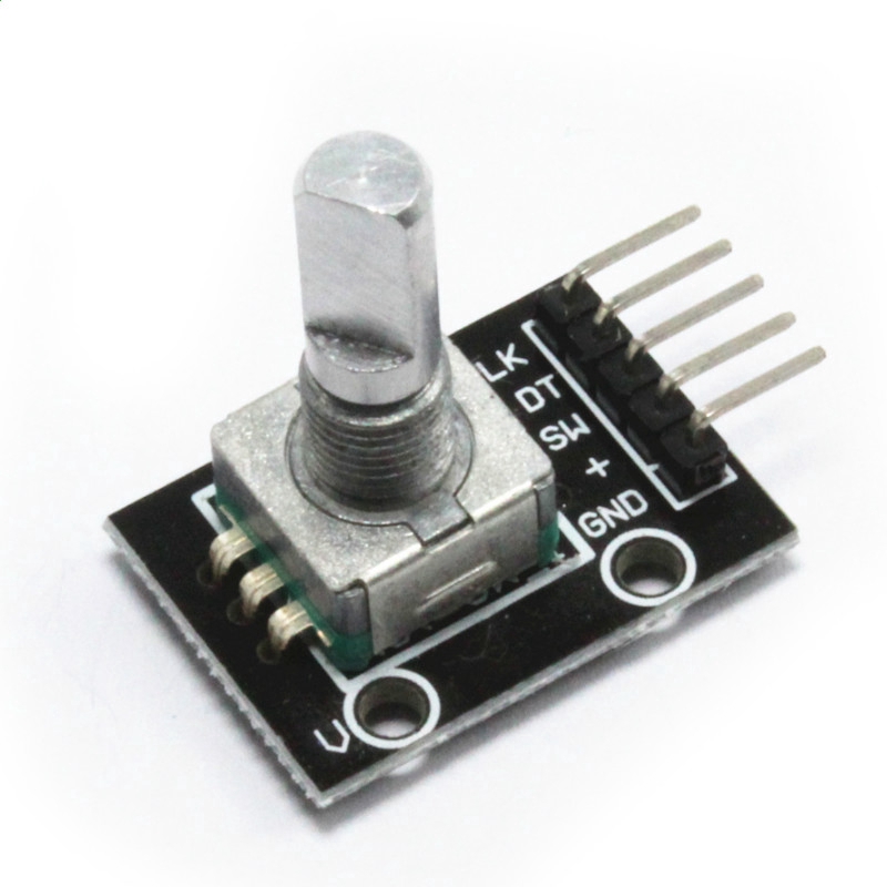 ภาพหน้าปกสินค้าKY-040 360 Degree Rotation Rotary Encoder Sensor Module