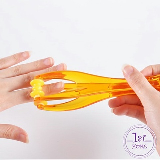 เครื่องนวดนิ้ว ข้อต่อมือ แบบลูกกลิ้ง ที่หนีบนวดมือ แบบพกพา Rolling finger massager