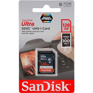 ภาพหน้าปกสินค้าSanDisk SD Card Ultra Class10 128GB Speed 100MB/s (SDSDUNR-128G-GN6IN) เมมโมรี่ การ์ด แซนดิส กล้องDSLR ถ่ายรูป ถ่ายภาพ ที่เกี่ยวข้อง