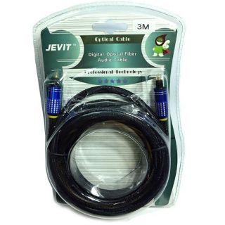 สาย Optical Audio Jevit - Digital Optical Fiber Audio Cable แบบสายถักอย่างดี ยาว 3 เมตร