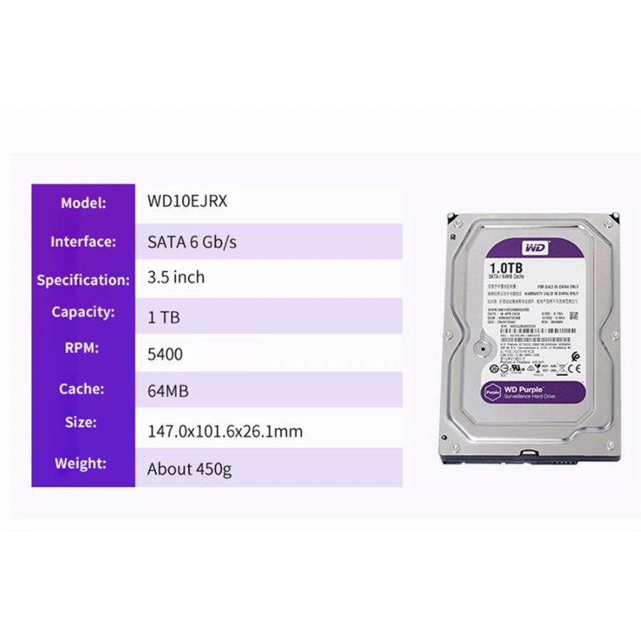 cctv-harddisk-purple-ยี่ห้อ-wd-สำหรับกล้องวงจรปิดโดยเฉพาะ-พื้นที่-1-tb-1000gb