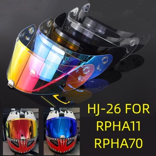 Hjc เลนส์หมวกกันน็อค แบบเต็มหน้า สําหรับ Hjc Rpha 11 Rpha 70 HJ-26