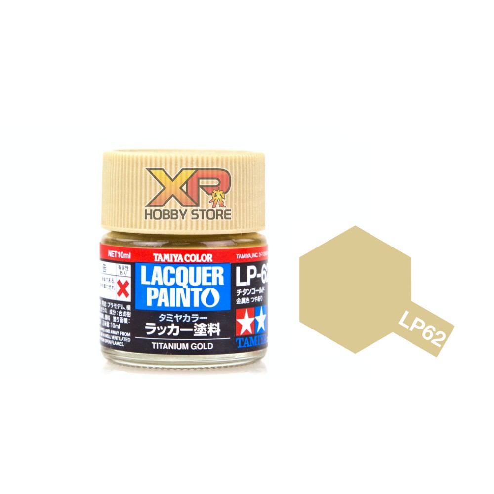 Tamiya Lacquer Paint LP62 Titanium Gold Shopee Thailand