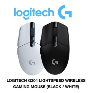 ภาพขนาดย่อของภาพหน้าปกสินค้าLogitech G304 Lightspeed Wireless Gaming Mouse (เมาส์เกมมิ่งไร้สาย) จากร้าน aksolutionshop บน Shopee