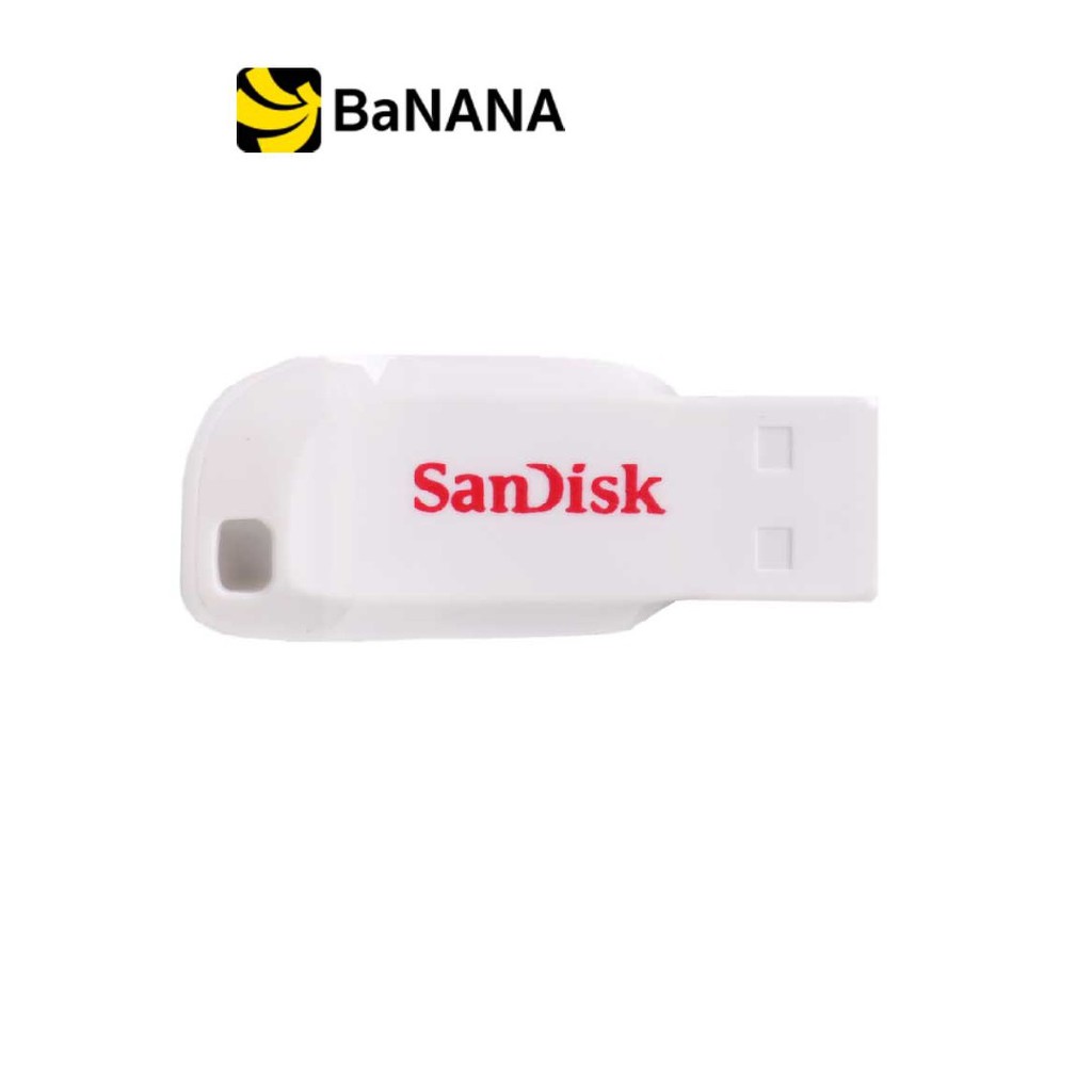 ภาพหน้าปกสินค้าSanDisk Cruzer Blade 16GB White by Banana IT