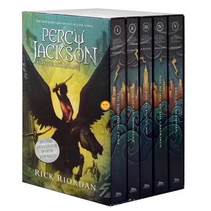 พร้อมส่งค่ะ-หนังสือชุด-percy-jackson-ไม่มีกล่องนะคะ