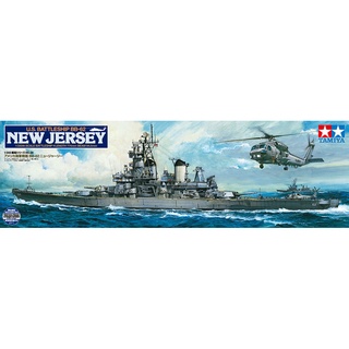 โมเดลประกอบ Tamiya 1/350 TA78028 NEW JERSEY W/DETAIL