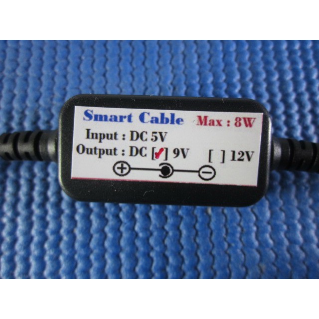 smart-cable-สายแปลงไฟusb-5v-เป็น-9v-ขนาด-dc-5-5-2-5-5-5-2-1-ยาว-1-2เมตร-max8w