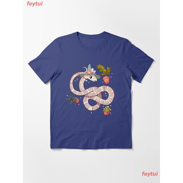 งู-ผ้าฝ้าย-100-snake-งูประจำราศี-corn-snake-odysseus-essential-t-shirt-คอกลม-แฟชั่น-แขนสั้น-แฟชั่น-เสื้อยืด-ผ้าฝ้ายแ