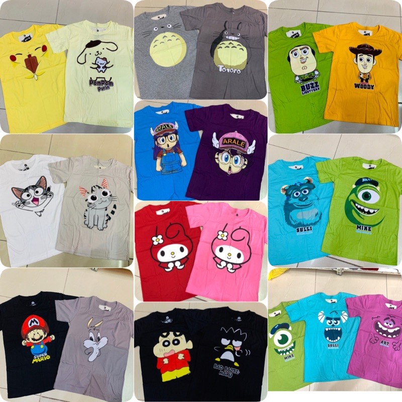 เสื้อยืดลายการ์ตูน-แบรนด์goosi-ราคาขายส่งสินค้าพร้อมส่ง