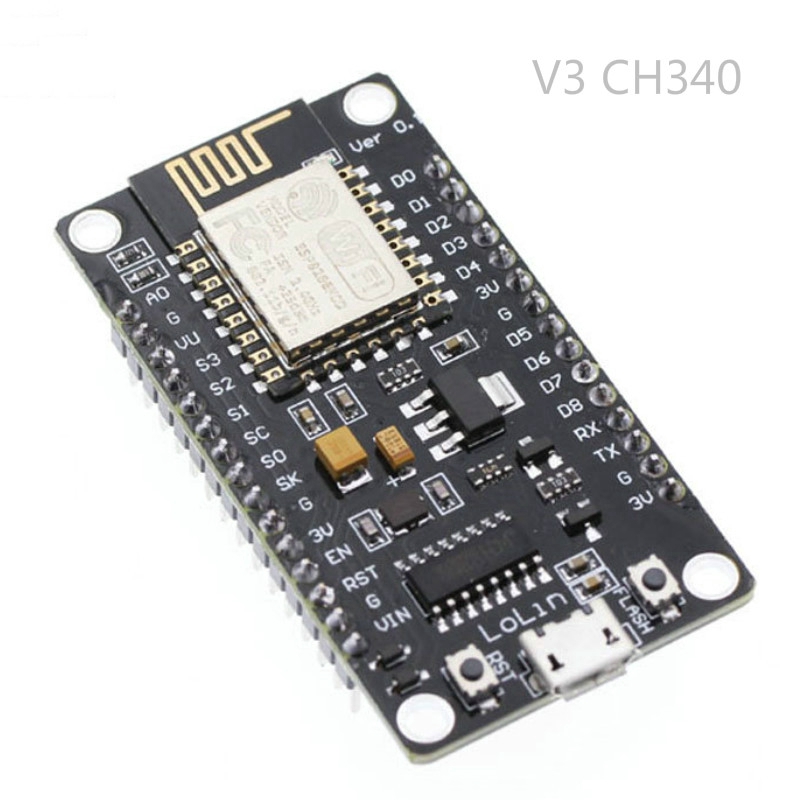 ภาพหน้าปกสินค้าNode MCU บอร์ดโมดูลขยาย V 3 Ch 340 + โล่ Wifi Esp 8266 ESP-12E จากร้าน isinwei.th บน Shopee