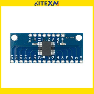 Cd74Hc4067 16-Channel บอร์ดโมดูลอะนาล็อกดิจิตอล Multiplexer