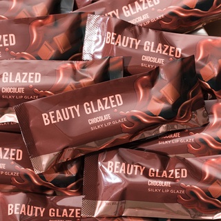 Beauty Glazed ลิปสติก เนื้อแมตต์ เนื้อครีม ชุ่มชื้น ติดทนนาน กันน้ำ คัลเลอร์ริช