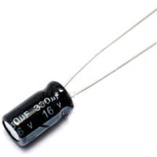 c-capacitor-330uf-เลือกโวลต์-v-ได้-ตัวเก็บประจุ-อิเล็กโทรไลต์-คาปาซิเตอร์