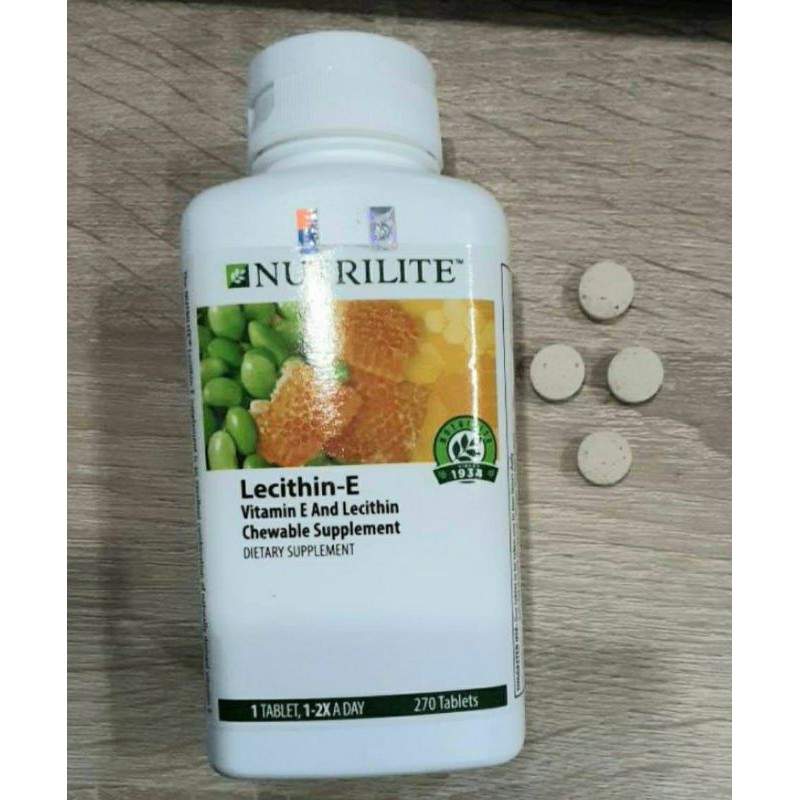 lecithin-e-วิตามินอี-บรรจุ-150-และ-270-เม็ด