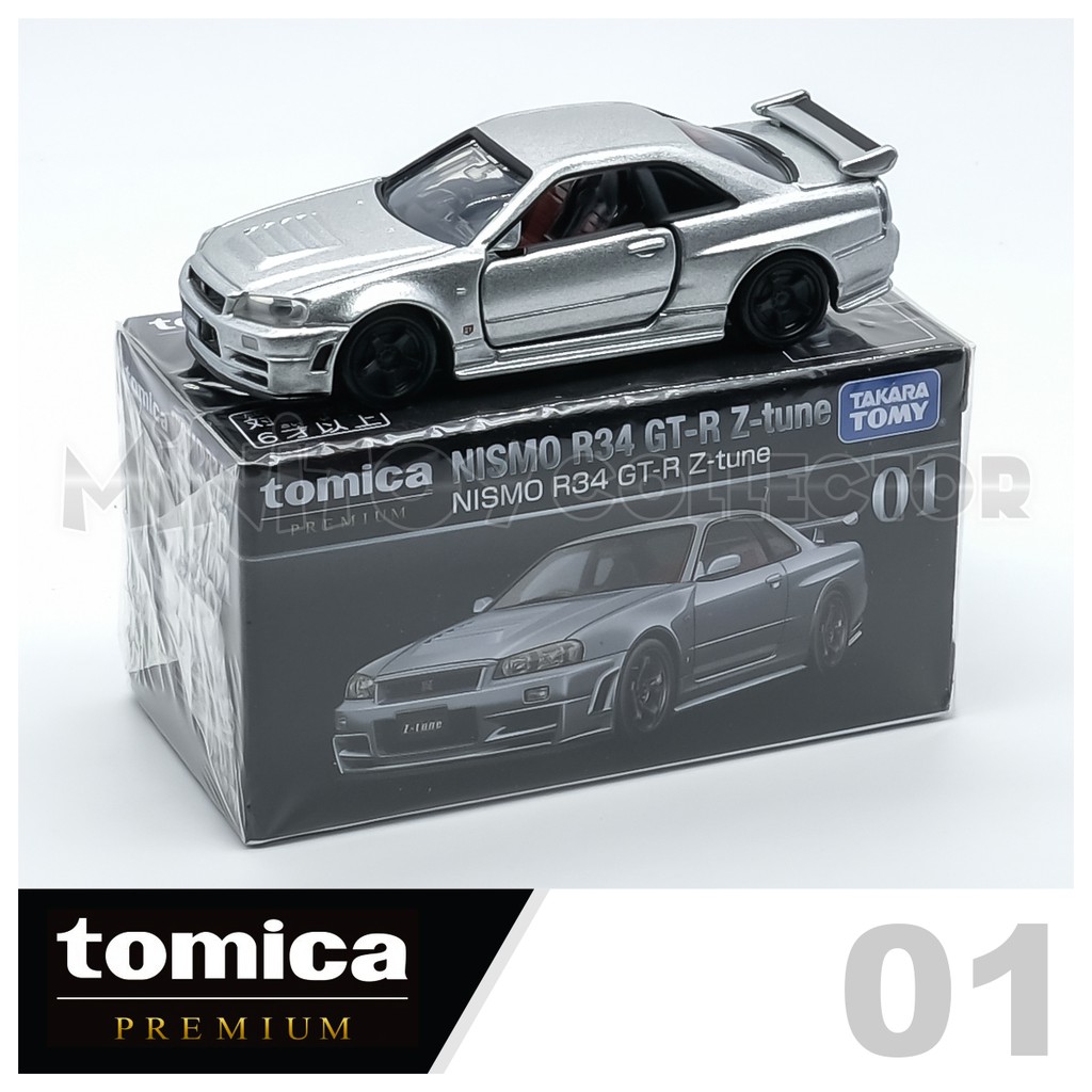 รถเหล็กTomica (ของแท้) Tomica Premium No.01 NISMO R34 GT-R Z-tune ...