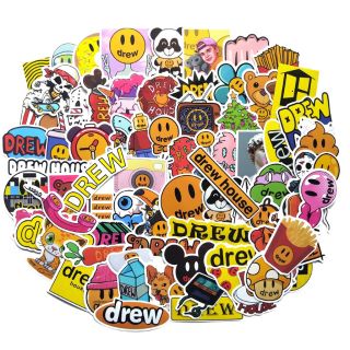 Justin Bieber / Drew house Sticker สติ๊กเกอร์เกอร์ Drew house