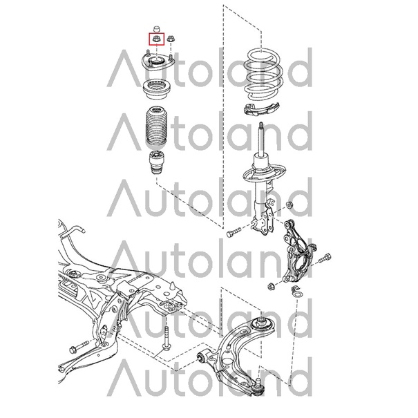 ของแท้-น๊อตโช๊คอัพมาสด้า-ใช้กับ-mazda-cx-3-skyactiv-รุ่นปี-2015-รุ่นปีปัจุบัน-dk