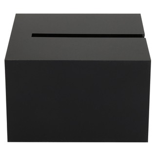 กล่องใส่ทิชชู กล่องทิชชูPOPUPอะคริลิก KECH สีดำ อุปกรณ์บนโต๊ะอาหาร ห้องครัว อุปกรณ์ TISSUE BOX KECH ACRYLIC BLACK