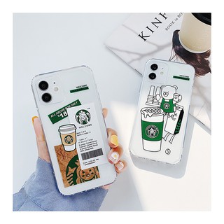 ราคาเคสลายการ์ตูน เคสใส คุณภาพสูง โปร่งแสง สำหรับรุ่น12 11 Pro Max 12 pro Max 6s 6 7 8 Plus X Xr Xs Max#911