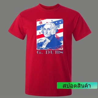 วันเกิด G. เสื้อยืด แบบนิ่ม พิมพ์ลาย Dubs New Age George Washington สไตล์ฮิปฮอป เหมาะกับของขวัญ สําหรับผู้ชาย