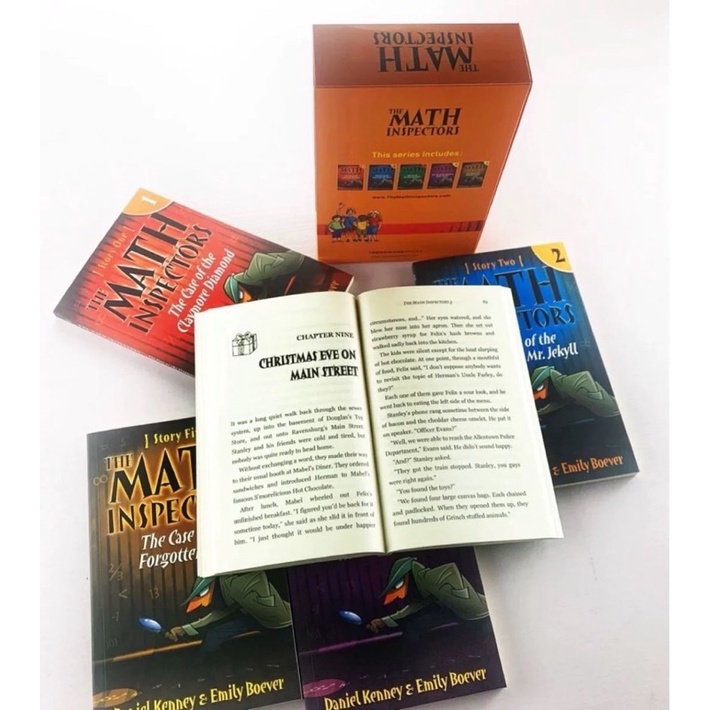 The Math Inspectors หนังสือวรรณกรรม แนวสืบสวนสอบสวนภาษาอังกฤษ สำหรับ ...